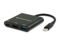 CONCEPTRONIC  3-1 Dock USB-C->HDMI/USB-A/100WPD...
