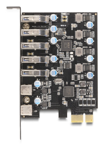 DELOCK USB 5 Gbps PCI Express x1 Karte zu 5 x extern