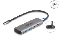 DELOCK USB 10 Gbps 2 Port USB Typ-A + 2 Port