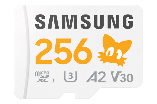 SD MicroSD Card 256GB Samsung Sonic inkl. Adapter  (Class10) retail