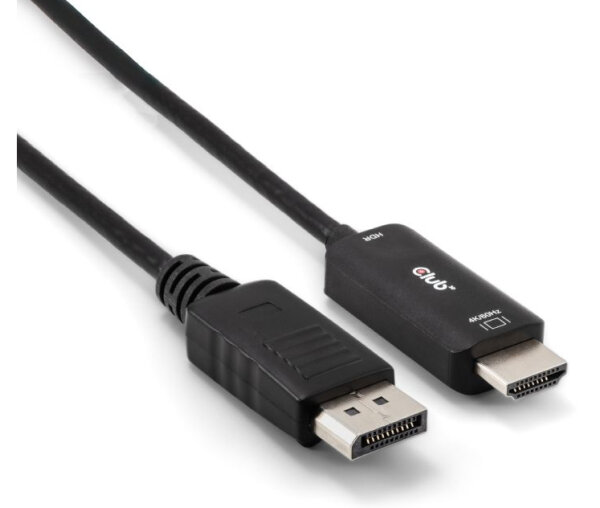 Club3D Kabel   DisplayPort 1.4 > HDMI  HDR 4K60Hz aktiv 2m retail