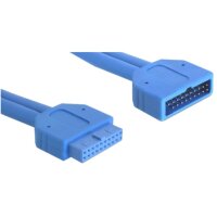 DELOCK USB3.0 Verl. Pinheader 19Pin -> 19pin St/Bu 0.45M