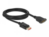 DELOCK DisplayPort Verlängerungskabel zum Einbau 8K...