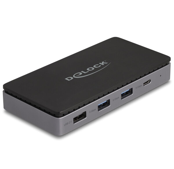 DELOCK USB Type-C Dockingstation 4K - Dual HDMI 85W