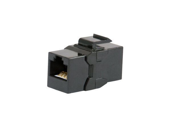 Equip Keystone-Koppler ungeschirmt Cat6A 2xRJ45     8Stk  sw