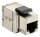Equip Keystone-Koppler geschirmt   Cat6  2xRJ45     8Stk sil