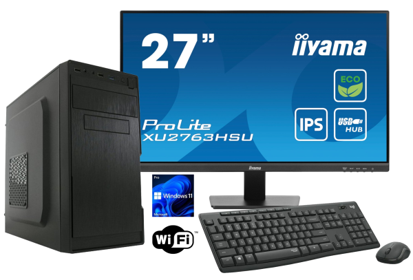 OfficeSET R5-5600G 16GB DDR4 500GB M.2 WLAN W11Pro