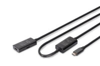 DIGITUS Verlängerungskabel USB-C->USB-C St./Bu....