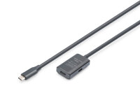 DIGITUS Verlängerungskabel USB-C->USB-C St./Bu....
