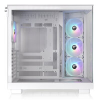 Geh Thermaltake View 380 XL TG Midi Tower "ARGB Snow"  White retail