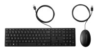 HP Tastatur 320MK Kabelgebunden USB-A Schwarz