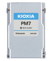 Kioxia SSD 15.38TB PM7-R Series 2,5" SAS 24Gb/s