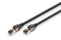 DIGITUS Patchkabel CAT 8.1 S/FTP 0,50m schwarz