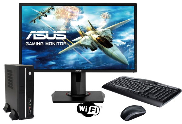 OfficeLine Mini i3-10100T SET 8GB DDR4,480GB SSD,UHD630, H510,DVD,W+GLAN,BT,W10Home