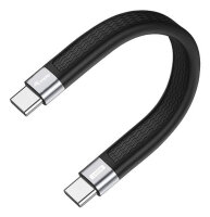 Equip Kabel USB-C4.0->C Gen3 Fla.PD240W St/St  0.13m...
