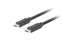LANBERG USB-C M/M 3.1 GEN 2 Kabel 0,5m 10GB/S PD100W schwarz