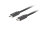 LANBERG USB-C M/M 3.1 GEN 2 Kabel 1m 10GB/S PD100W schwarz