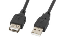 LANBERG USB-A Verlängerungskabel M/F 2.0 5,0m schwarz