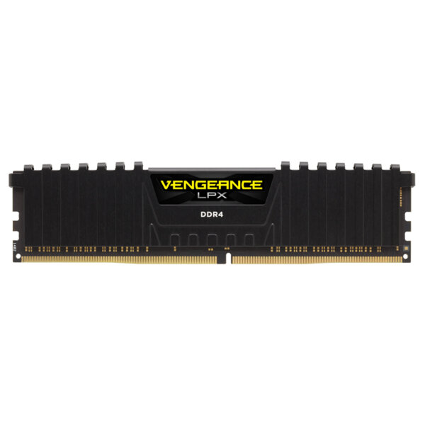 16GB DDR4-2666 Corsair LPX CL16 2x 8GB Kit DDR4 RAM schwarz