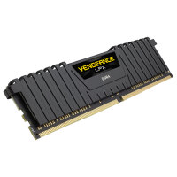 16GB DDR4-2666 Corsair LPX CL16 2x 8GB Kit DDR4 RAM schwarz