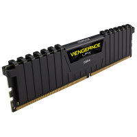 16GB DDR4-2666 Corsair LPX CL16 2x 8GB Kit DDR4 RAM schwarz