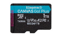 SD MicroSD Card   1TB Kingston SDXC Canvas Go Plus retail