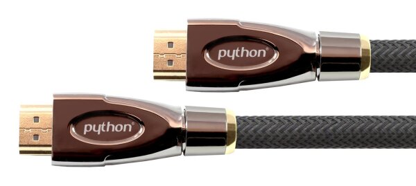 Python HDMI« 2.0 Kabel 4K2K Nylongeflecht schwarz 3m