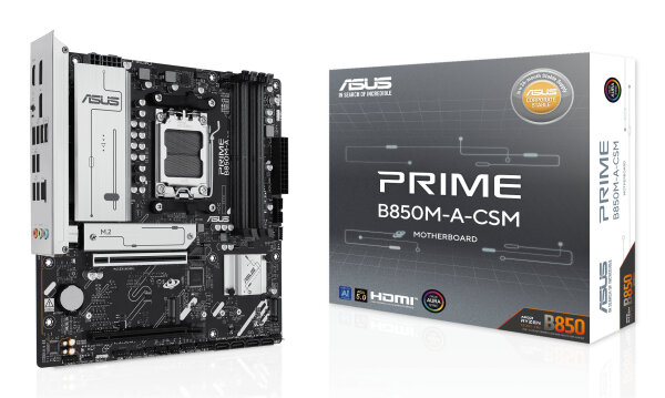 ASUS PRIME B850M-A-CSM                   (AMD,AM5,DDR5,mATX)