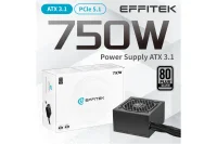 EFFITEK Netzteil 750W Silver ATX 3.1, PCI 5.1