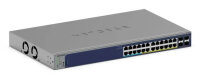 NETGEAR Switch 24x GE GS728TXUP-300EUS Smart +4x10G SFP+ PoE