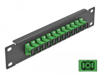 DELOCK 10" LWL Patchpanel 12 Port SC Simplex...