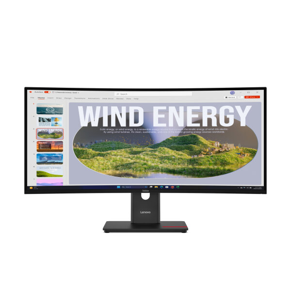 Lenovo ThinkVision T34WD-40 (34")   WQHD HDMI/DP/USB-C/DOC