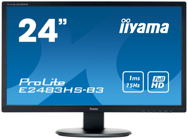 61cm(24")Iiyama PL E2483HS-B3