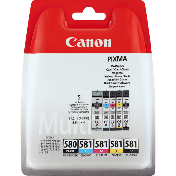Canon PGI580PGBK/CLI581 Multi