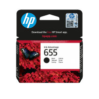 HP 655      Schwarz             Tintenpatrone 14ml
