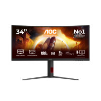 AOC 86,4cm (34")  CU34G4     21:09 HDMI+DP black/red