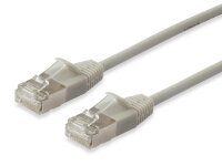 Equip Patchkabel Cat6A SlimFlex F/FTP 0.15m beig.LSZH...