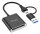 Equip Kartenleser CFexpress Type B USB-C/-A Adapt.    10Gbps
