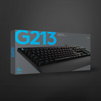 Logitech G213 Prodigy Gaming RGB Keyboard Gamer tastatur schwarz
