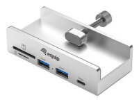 Equip 5-Port-Klemm USB-A3.2-Hub->2xUSB-A/SD/TF/USB-C...