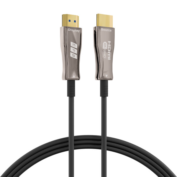 EFB HDMI Glasfaserkabel AOC aktiv 4K60Hz 10m schwarz