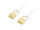 Equip Patchkabel Cat6A SlimFlex U/UTP 5.00m weiß LSZH 2xRJ45 Polybeutel