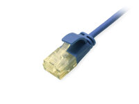Equip Patchkabel Cat6A SlimFlex U/UTP 0.25m blau LSZH...