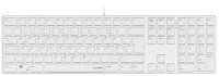 Speedlink Tastatur RIVA Slim Metal Scissor, weiss retail