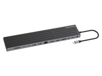 CONCEPTRONIC 14-1 Dock USB-C->2xHDMI/DP/2xUSB-C/+...