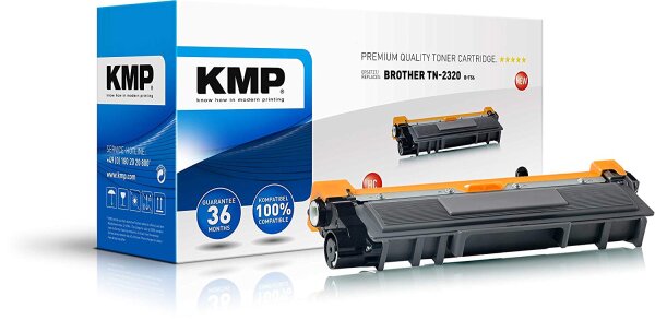 KMP Toner Brother TN-2320/TN2320 black 2600 S. B-T56 remanufactured