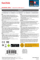 32GB SanDisk Ultra Dual Drive Typ-C USB-C 3.0/USB-A 3.0 OTG Stick