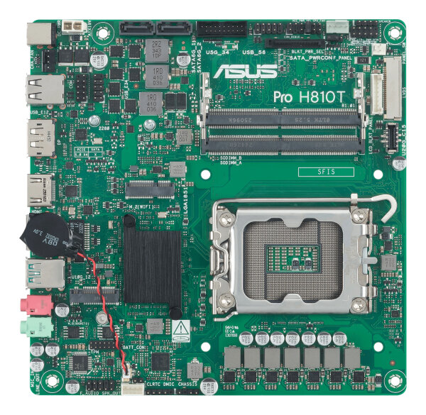 ASUS PRO H810T-CSM               (INTEL,1851,DDR5,thin mITX)