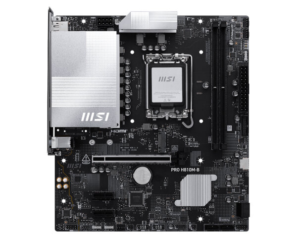 MSI PRO H810M-B                      (H810,S1851,mATX,DDR5)