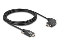 DELOCK USB Kabel C -> C St/St mit Schrauben gewinkelt...